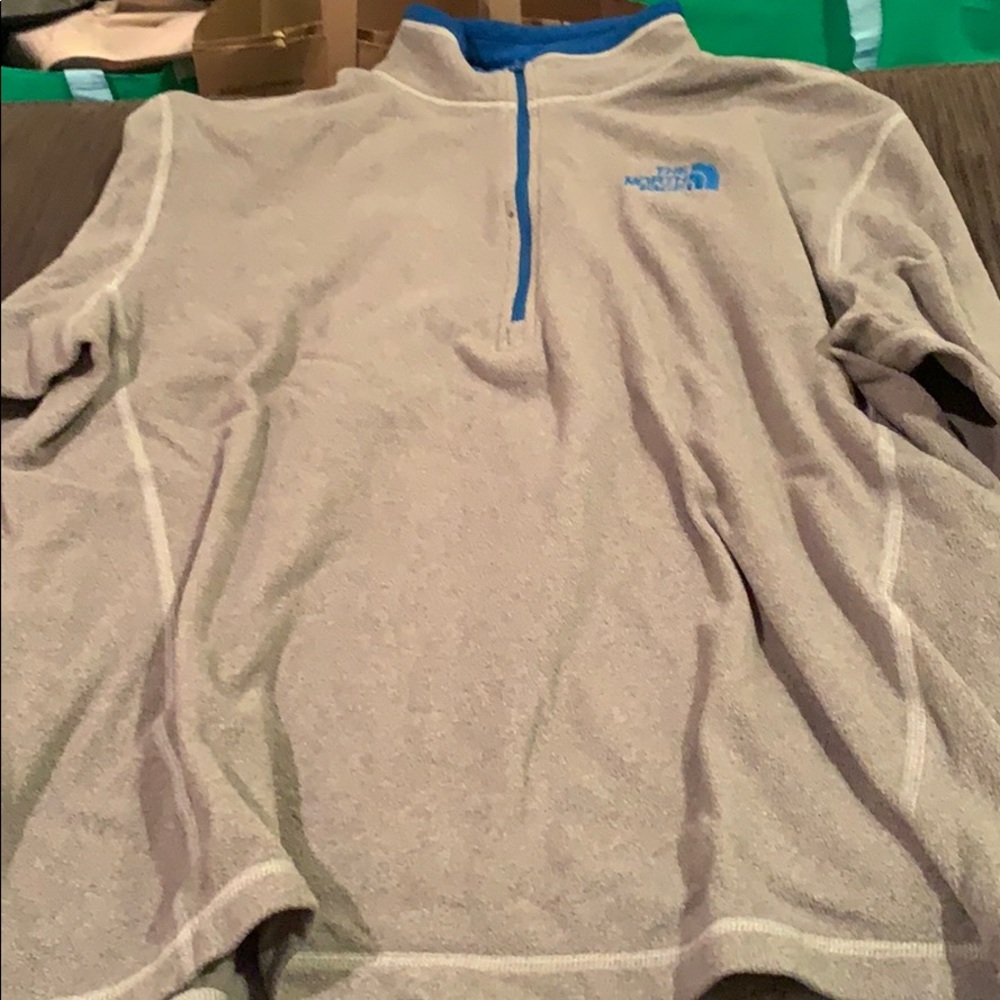 North face quarter zip